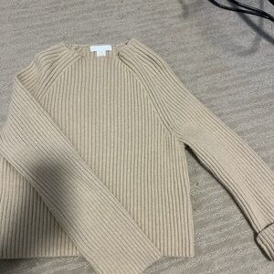 H&M Light Brown Knit Top